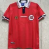 Norway 1998/99 Retro Home Jersey Fan Version - Front View | KFCOOL