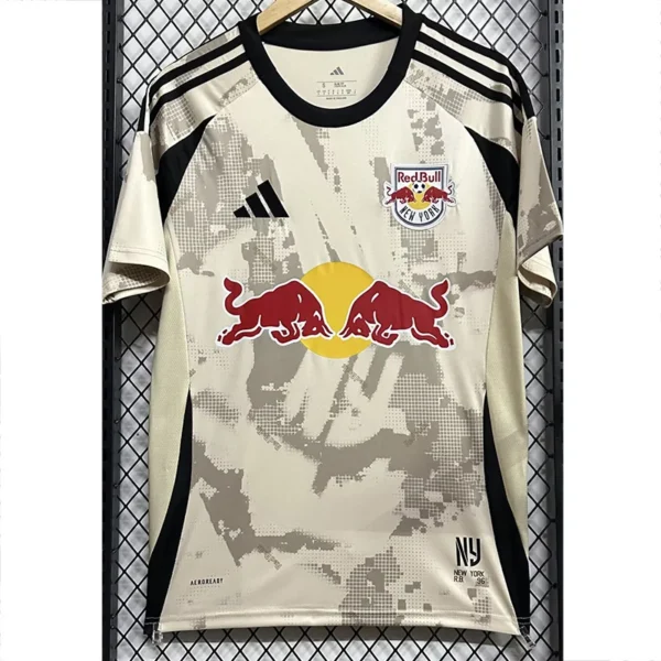 New York Red Bulls 2025/26 Away Red Jersey Fan Version - Front View New York Red Bulls 2025/26 Away Red Jersey Fan Version - Front View | KFCOOL