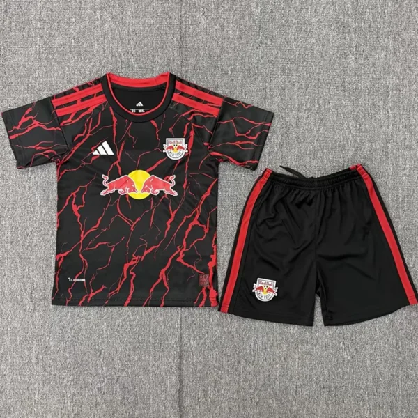 New York Red Bulls 2026/27 Home Red Kids Kit Fan Version - Front View New York Red Bulls 2026/27 Home Red Kids Kit Fan Version - Front View | KFCOOL