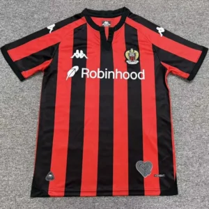 Nice 2026/27 Home Jersey Fan Version - Front View Nice 2026/27 Home Jersey Fan Version - Front View | KFCOOL