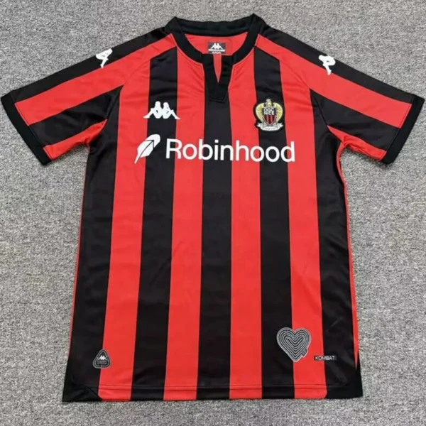 Nice 2026/27 Home Jersey Fan Version - Front View | KFCOOL