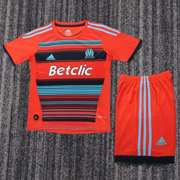 Marseille 2011/12 Retro Away Kids Kit Fan Version - Front View Marseille 2011/12 Retro Away Kids Kit Fan Version - Front View | KFCOOL