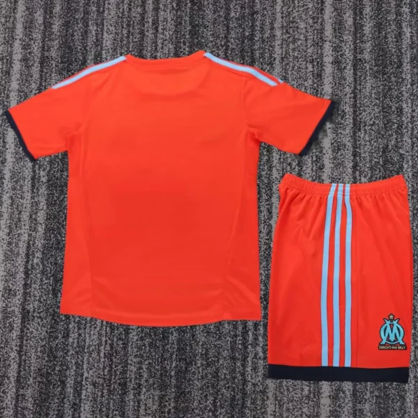 Marseille 2011/12 Retro Away Kids Kit Fan Version - Back View Marseille 2011/12 Retro Away Kids Kit Fan Version - Back View | KFCOOL
