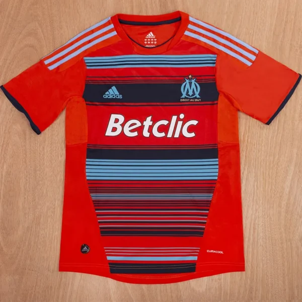 Marseille 2011/12 Retro Away Jersey Fan Version - Front View | KFCOOL