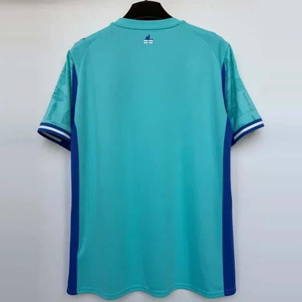 Marseille 2025/26 Goalkeeper Jersey Fan Version - Back View | KFCOOL