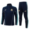 Marseille 2025/26 Half Pull Tracksuit - Front View - KFCool – Football Jerseys & Soccer Kits Store Marseille 2025/26 Half Pull Tracksuit - Front View | KFCOOL