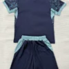 Marseille 2026/27 Away Kids Kit Fan Version - Back View | KFCOOL