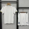 Marseille 2026/27 Home Kids Kit Fan Version - Back View Marseille 2026/27 Home Kids Kit Fan Version - Back View | KFCOOL