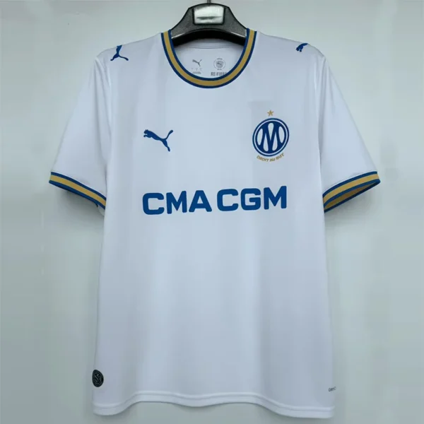 Marseille 2026/27 Home Jersey Fan Version - Front View Marseille 2026/27 Home Jersey Fan Version - Front View | KFCOOL