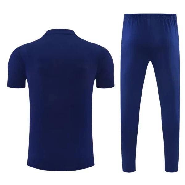 Marseille 2026/27 Short Sleeve Pants Suit - Back View | KFCOOL