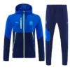 Marseille 2026/27 Royal Blue Windbreaker Suit - Front View - KFCool – Football Jerseys & Soccer Kits Store Marseille 2026/27 Royal Blue Windbreaker Suit - Front View | KFCOOL
