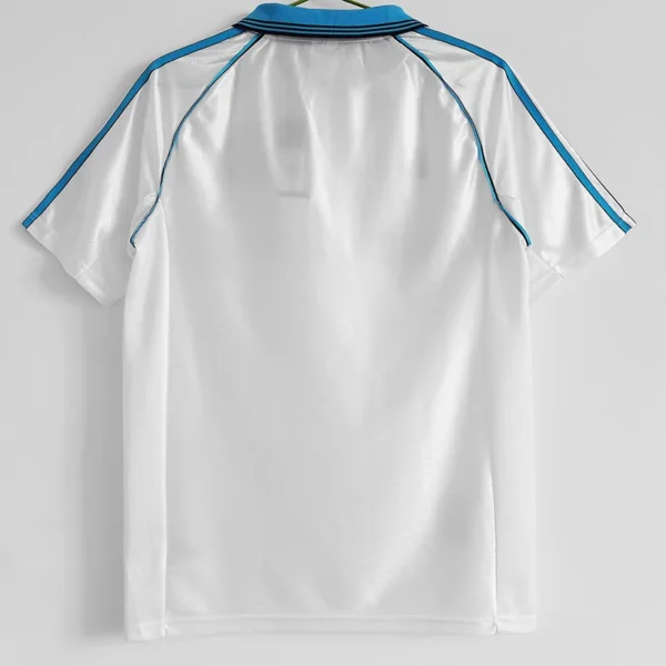 Marseille 1998/99 Retro Home Jersey Fan Version - Back View | KFCOOL