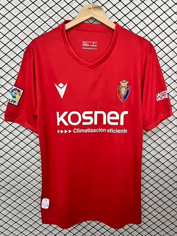 Osasuna 2025/26 Special Edition Jersey Fan Version - Front View Osasuna 2025/26 Special Edition Jersey Fan Version - Front View | KFCOOL
