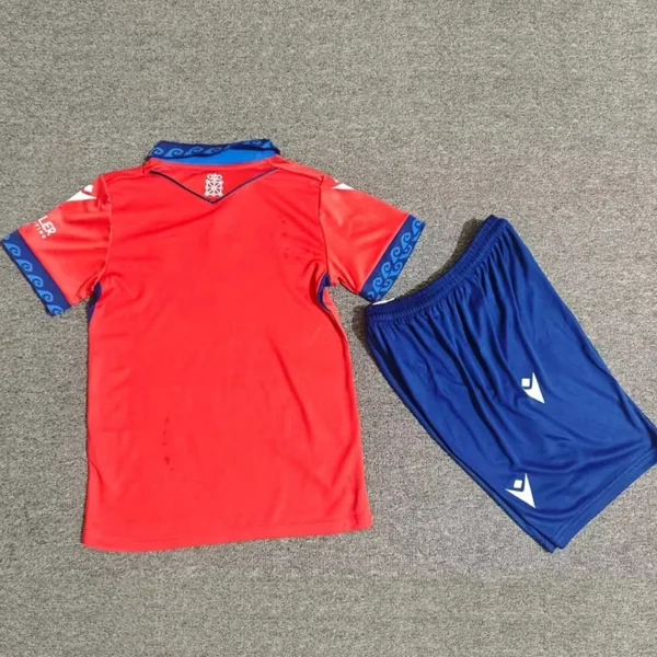 Osasuna 2026/27 Home Kids Kit Fan Version - Back View Osasuna 2026/27 Home Kids Kit Fan Version - Back View | KFCOOL