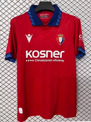 Osasuna 2026/27 Home Jersey Fan Version - Front View Osasuna 2026/27 Home Jersey Fan Version - Front View | KFCOOL