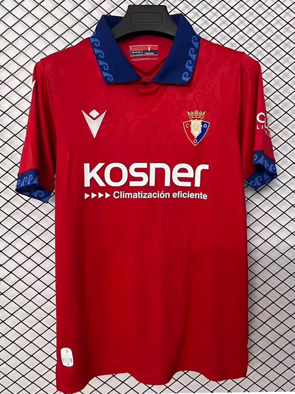 Osasuna 2026/27 Home Jersey Fan Version - Front View | KFCOOL