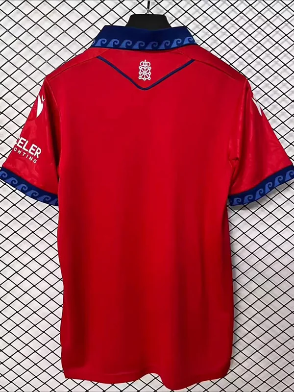 Osasuna 2026/27 Home Jersey Fan Version - Back View | KFCOOL