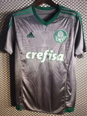 Palmeiras 2015/16 Retro Away Jersey Fan Version - Front View Palmeiras 2015/16 Retro Away Jersey Fan Version - Front View | KFCOOL