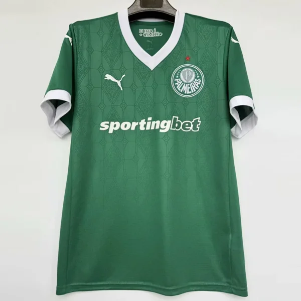Palmeiras 2025/26 Home Jersey Fan Version - Front View | KFCOOL