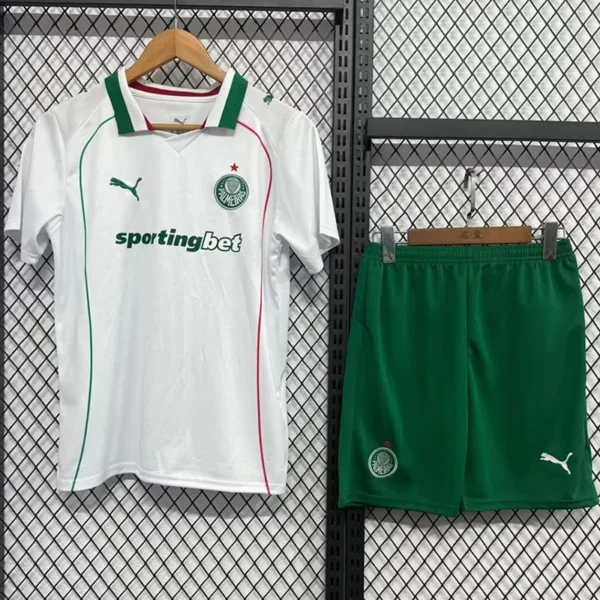 Palmeiras 2026/27 Away Kids Kit Fan Version - Front View Palmeiras 2026/27 Away Kids Kit Fan Version - Front View | KFCOOL
