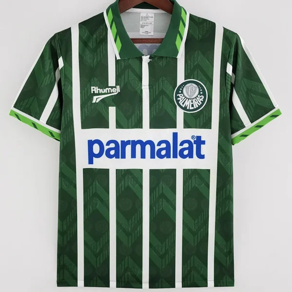 Palmeiras 1996/97 Retro Home Jersey Fan Version - Front View | KFCOOL