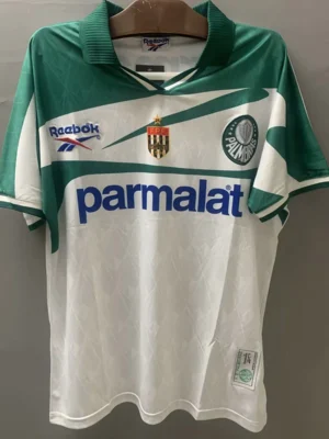 Palmeiras 1996/97 Retro Third White Jersey Fan Version - Front View Palmeiras 1996/97 Retro Third White Jersey Fan Version - Front View | KFCOOL