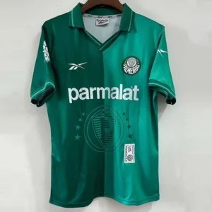 Palmeiras 1997/98 Retro Home Jersey Fan Version - Front View Palmeiras 1997/98 Retro Home Jersey Fan Version - Front View | KFCOOL