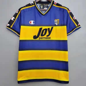 Parma 2001/02 Retro Home Jersey Fan Version - Front View Parma 2001/02 Retro Home Jersey Fan Version - Front View | KFCOOL