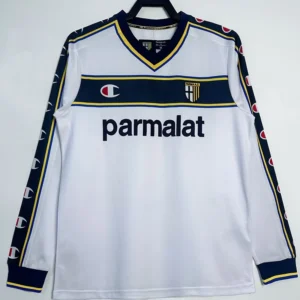 Parma 2002/03 Retro Away Long Sleeve Jersey Fan Version - Front View Parma 2002/03 Retro Away Long Sleeve Jersey Fan Version - Front View | KFCOOL
