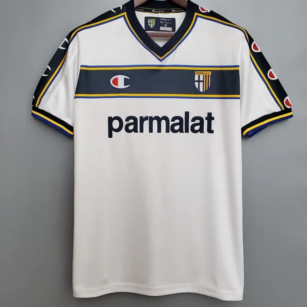 Parma 2002/03 Retro Away Jersey Fan Version - Front View Parma 2002/03 Retro Away Jersey Fan Version - Front View | KFCOOL