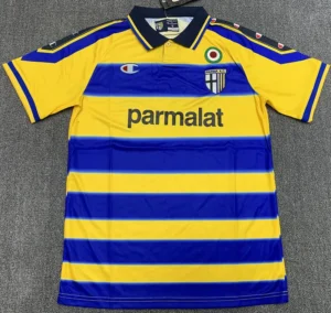 Parma 1999/00 Retro Home Jersey Fan Version - Front View Parma 1999/00 Retro Home Jersey Fan Version - Front View | KFCOOL
