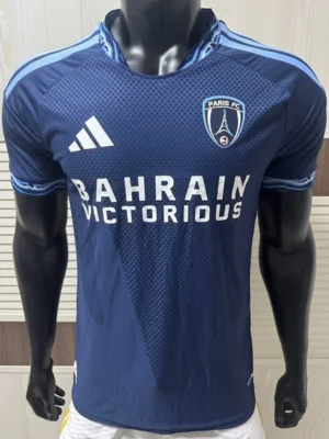 Paris FC 2026/27 Home Jersey Player Version - Front View Paris FC 2026/27 Home Jersey Player Version - Front View | KFCOOL