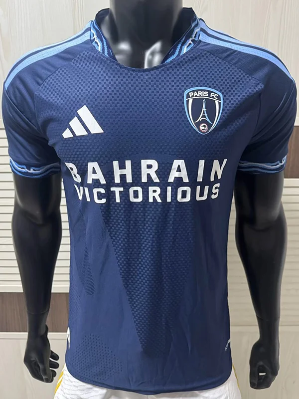 Paris FC 2026/27 Home Jersey Player Version - Front View | KFCOOL