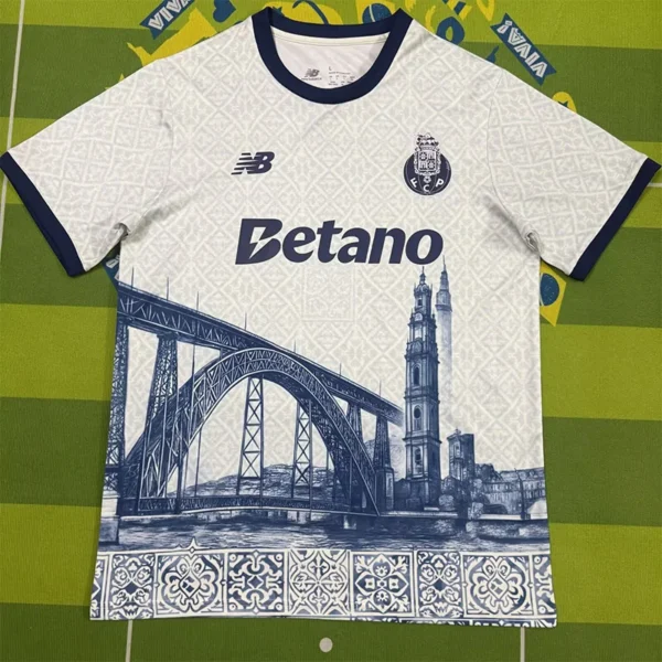 Porto 2025/26 White Training Shirt - Front View | KFCOOL