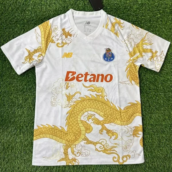 Porto 2025/26 White Special Edition Training Shirt - Front View | KFCOOL