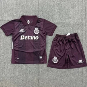 Porto 2026/27 Away Kids Kit Fan Version - Front View Porto 2026/27 Away Kids Kit Fan Version - Front View | KFCOOL