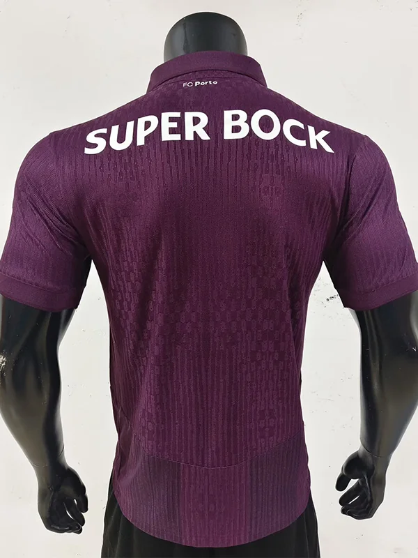 Porto 2026/27 Away Jersey Player Version - Back View | KFCOOL