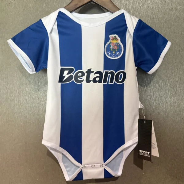 Porto 2026/27 Home Baby Bodysuit - Front View | KFCOOL
