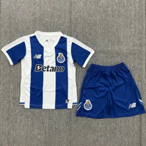 Porto 2026/27 Home Kids Kit Fan Version - Front View Porto 2026/27 Home Kids Kit Fan Version - Front View | KFCOOL