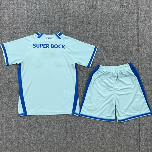 Porto 2026/27 Third Kids Kit Fan Version - Back View Porto 2026/27 Third Kids Kit Fan Version - Back View | KFCOOL