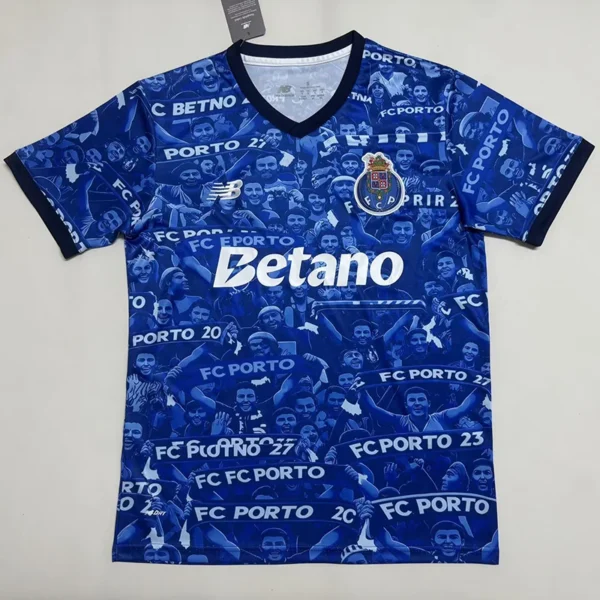 Porto 2026/27 Blue White Special Edition Training Shirt Fan Version - Front View | KFCOOL