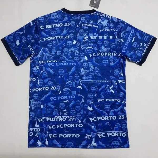 Porto 2026/27 Blue White Special Edition Training Shirt Fan Version - Back View | KFCOOL