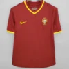 Portugal 2000/01 Retro Home Jersey Fan Version - Front View | KFCOOL