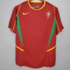 Portugal 2002/03 Retro Home Jersey Fan Version - Front View | KFCOOL