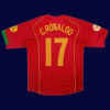 Cristiano Ronaldo #17 Portugal 2004/05 Retro Home Jersey Fan Version - Back View | KFCOOL