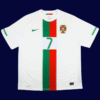 Cristiano Ronaldo #7 Portugal 2010/11 Retro Away Jersey Fan Version - Front View | KFCOOL