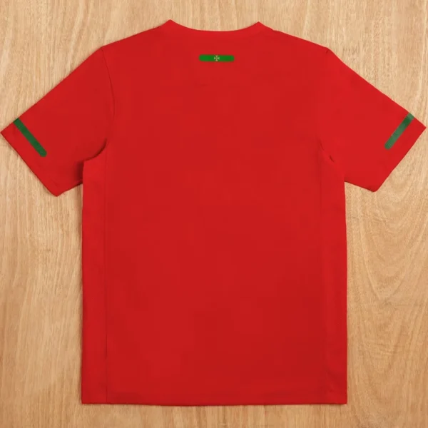 Portugal 2010/11 Retro Home Jersey Fan Version - Back View Portugal 2010/11 Retro Home Jersey Fan Version - Back View | KFCOOL