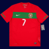 Cristiano Ronaldo #7 Portugal 2010/11 Retro Home Jersey Fan Version - Front View | KFCOOL