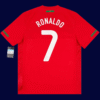 Cristiano Ronaldo #7 Portugal 2010/11 Retro Home Jersey Fan Version - Back View | KFCOOL