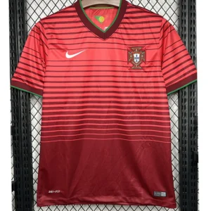 Portugal 2014/15 Retro Home Jersey Fan Version - Front View Portugal 2014/15 Retro Home Jersey Fan Version - Front View | KFCOOL